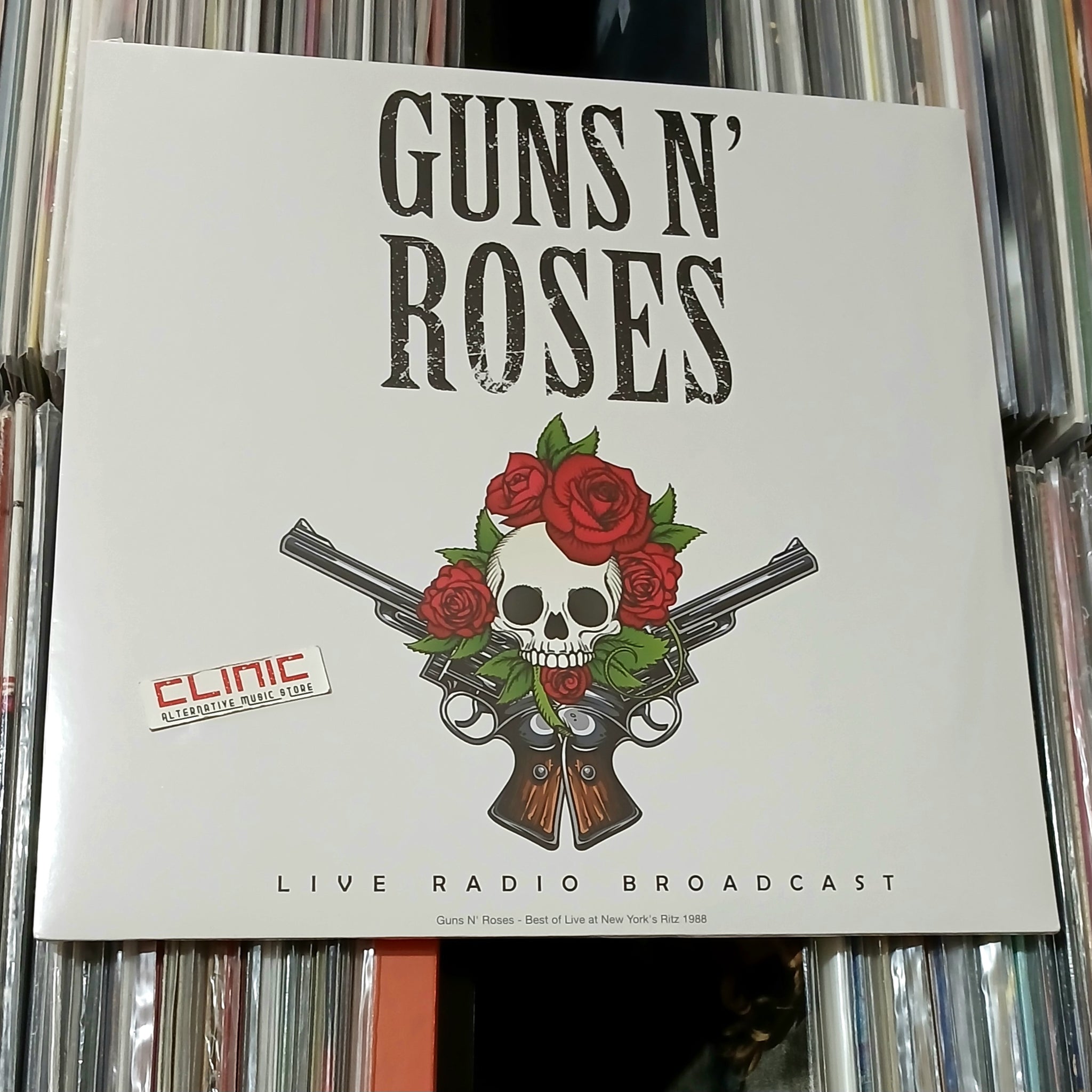 LP - GUNS N' ROSES - BEST OF LIVE AT NEW YORK'S RITZ 1988