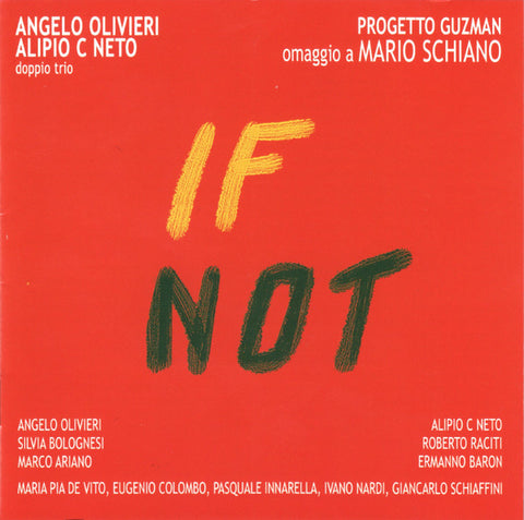 CD - VARIOUS ARTISTS - IF NOT (OMAGGIO A MARIA SCHIANO)