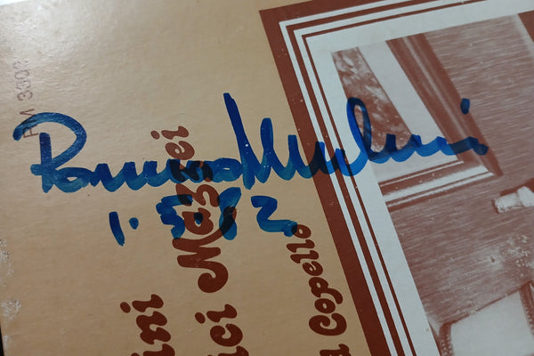 LP - TRIO ROMANO MUSSOLINI, MASSIMO MORICONI, PICI MAZZEI PLUS EDDY PALERMO, WILFRED COPELLO (usato autografato)