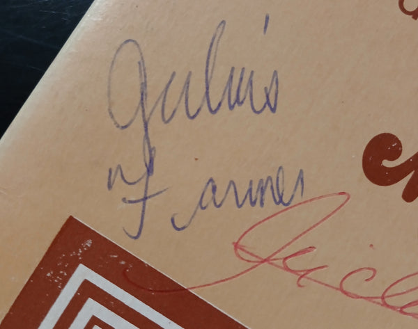 LP - TRIO ROMANO MUSSOLINI, MASSIMO MORICONI, PICI MAZZEI PLUS EDDY PALERMO, WILFRED COPELLO (usato autografato)