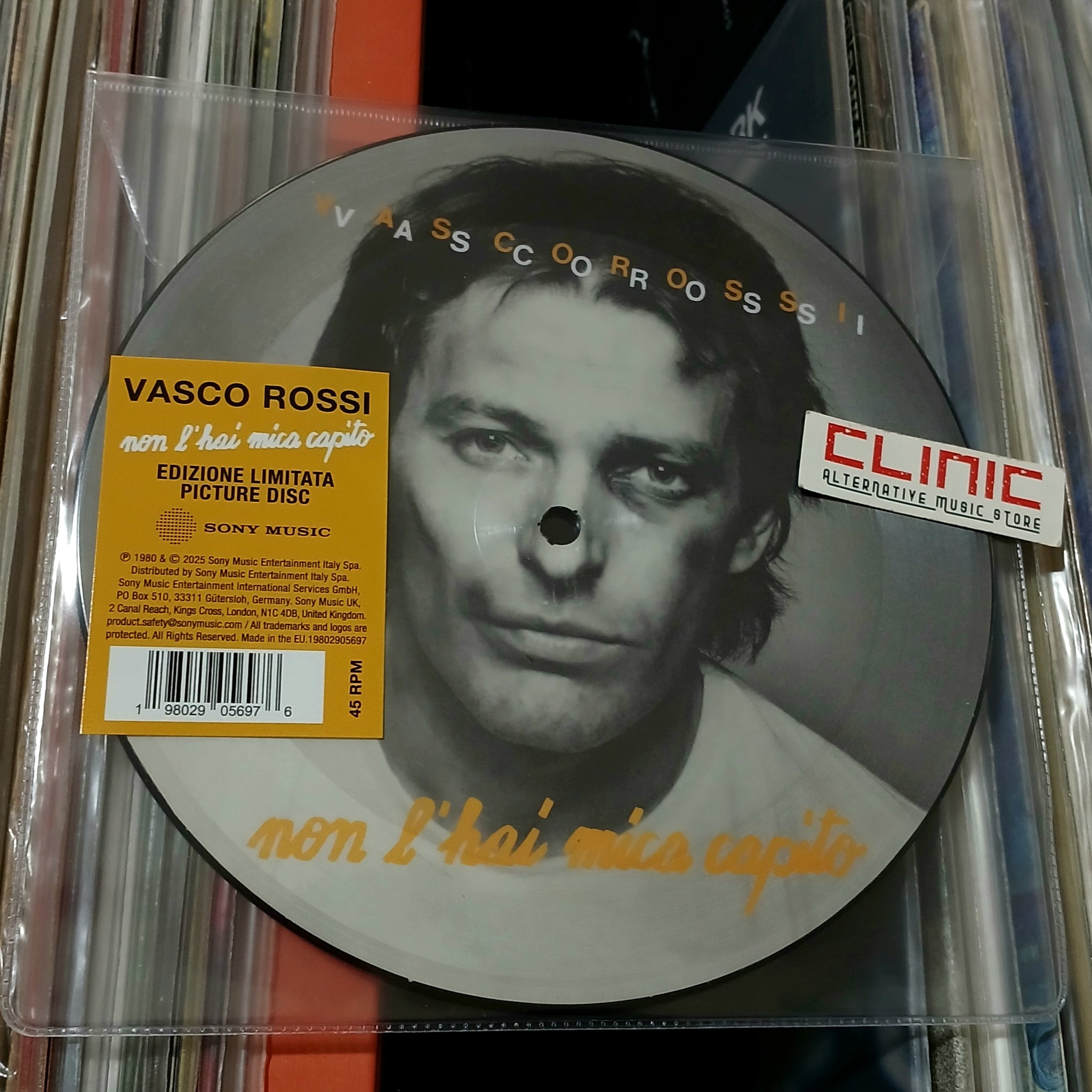 7" - VASCO ROSSI - NON L'HAI MICA CAPITO - Record Store Day