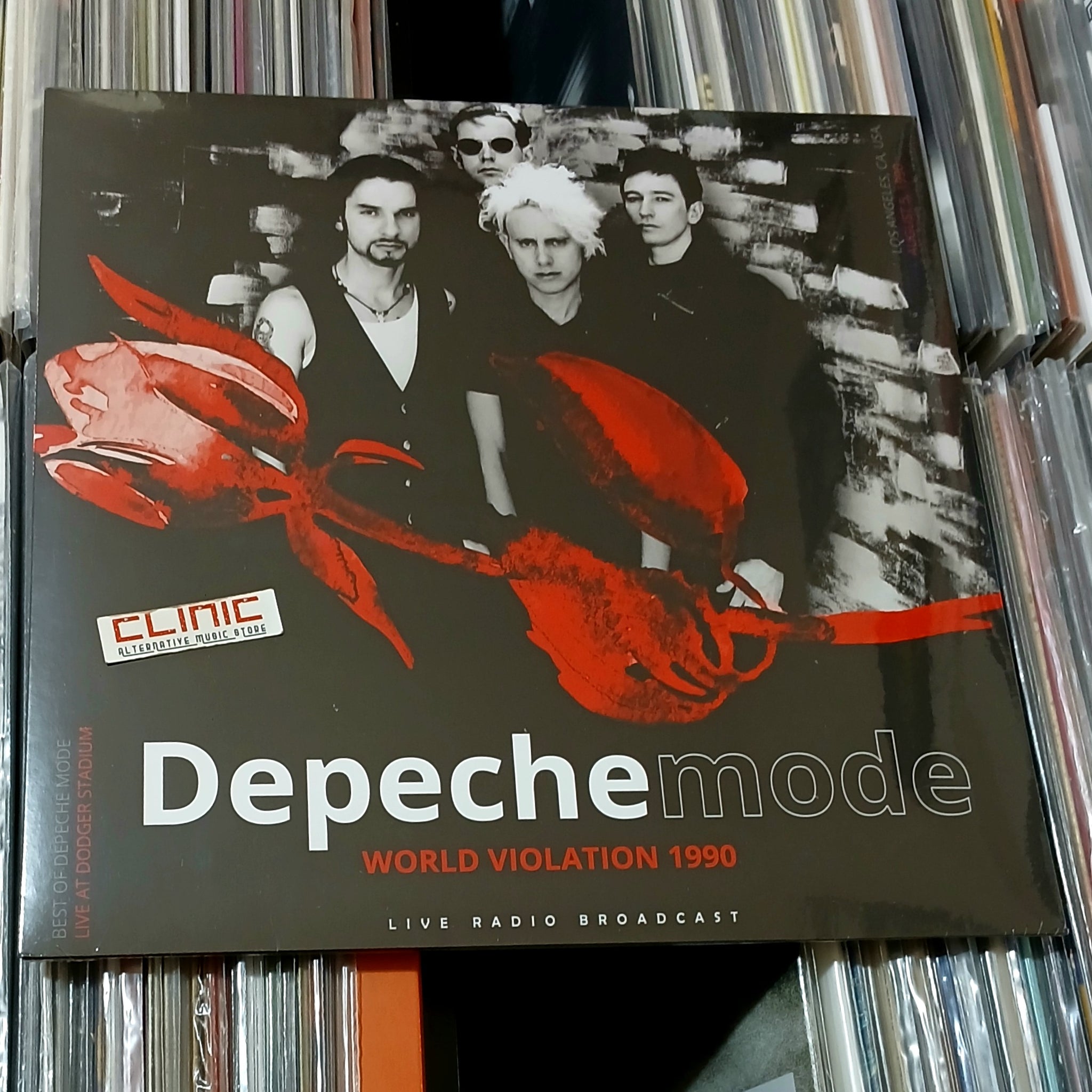 LP - DEPECHE MODE - WORLD VIOLATION 1990