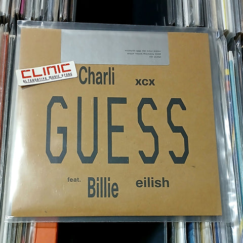 7" - CHARLI XCX & BILLIE EILISH - GUESS - Record Store Day