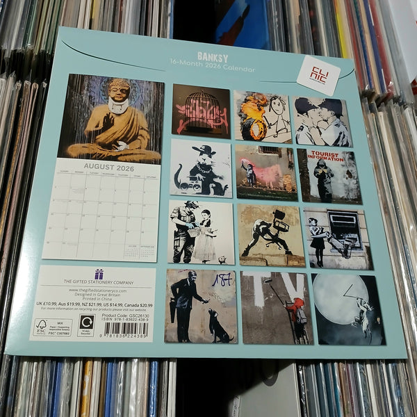 CALENDARIO BANKSY 2026