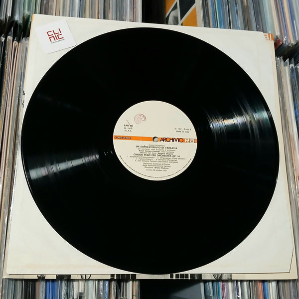LP - BRUNO MADERNA - SCHONBERG, WEBERN, BERG (usato)