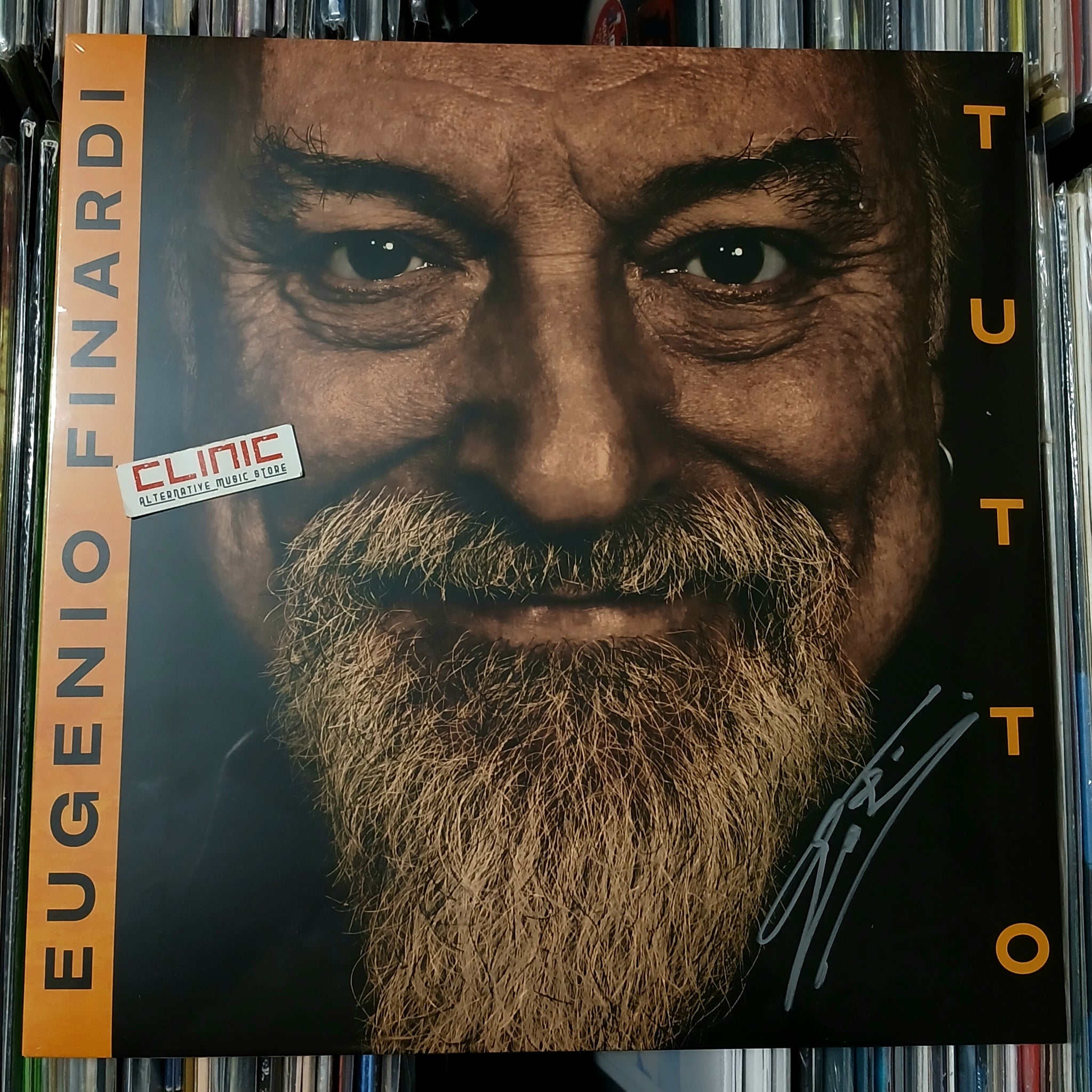 LP - EUGENIO FINARDI - TUTTO (Signed Edition)