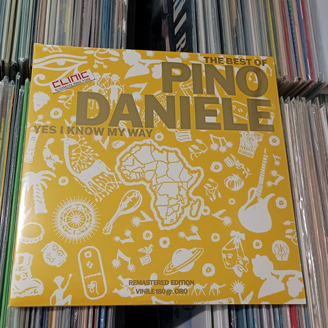 LP - PINO DANIELE - YES I KNOW MY WAY - THE BEST OF