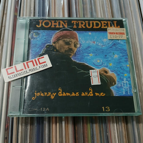 CD - JOHN TRUDELL - JOHNNY DAMAS AND ME (usato)