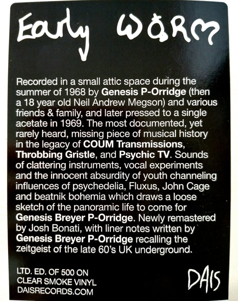 LP - EARLY WORM (Limited Edition)