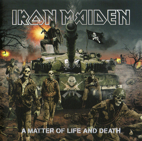 CD - IRON MAIDEN - A MATTER OF LIFE AND DEATH