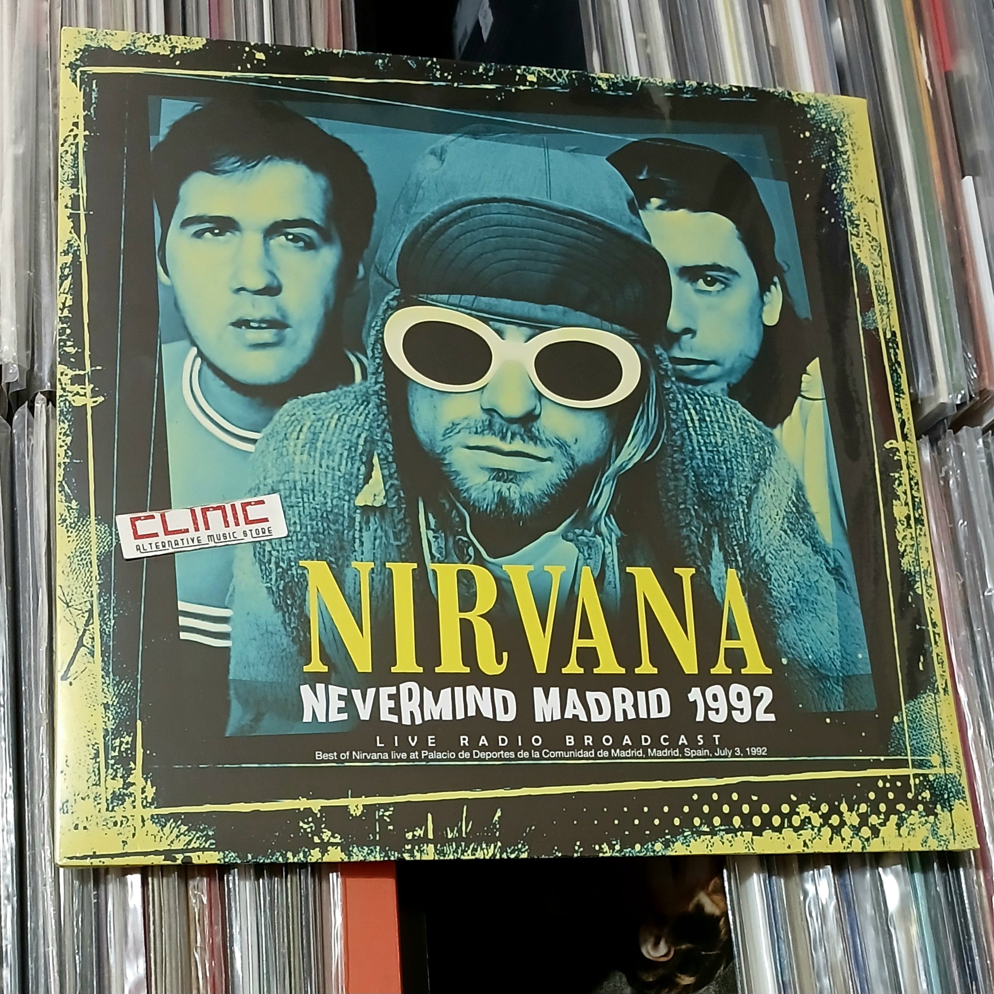 LP - NIRVANA - NEVERMIND MADRID 1992