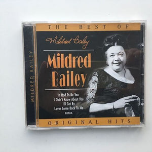 CD - MILDRED BAILEY - THE BEST OF MILDRED BAILEY