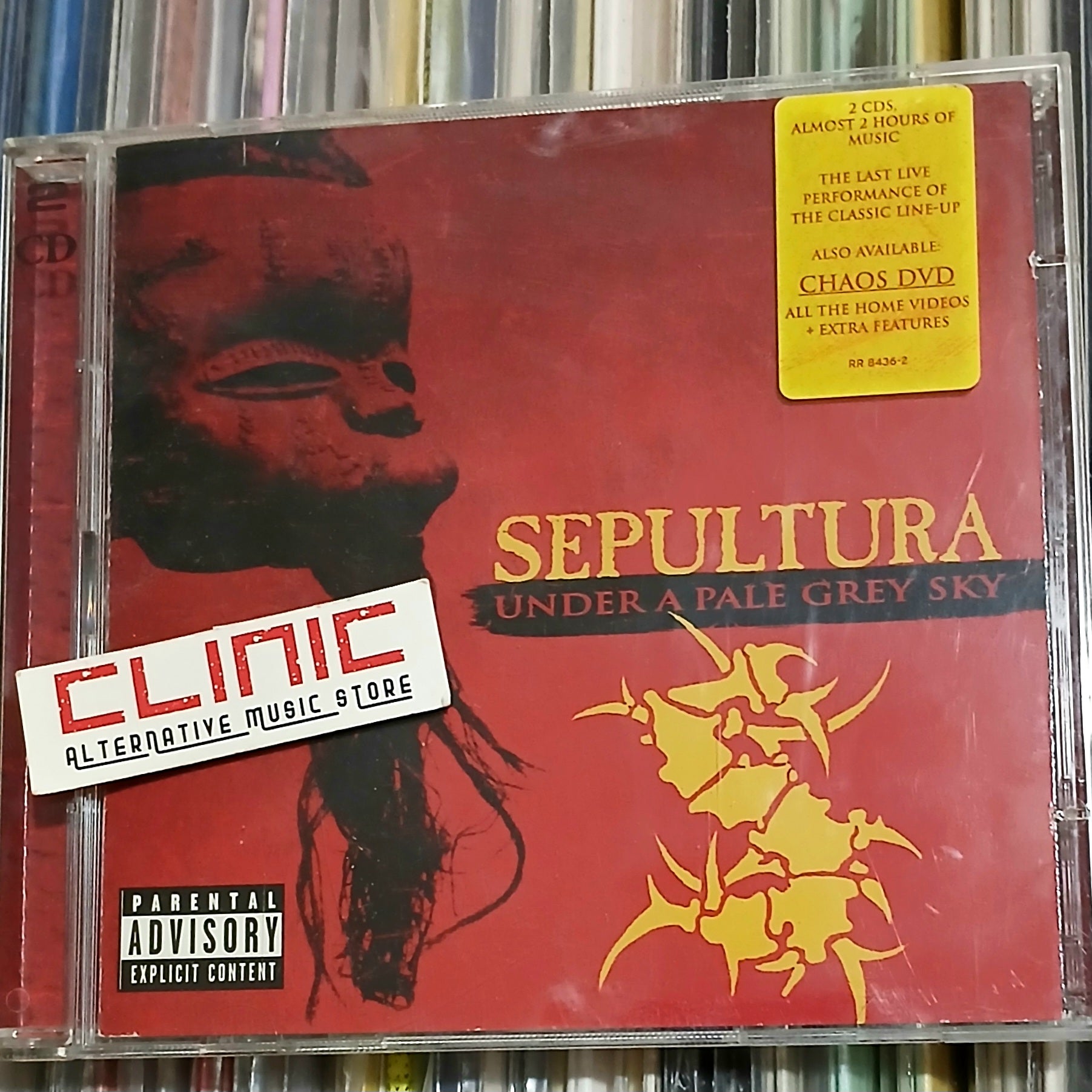 CD - SEPULTURA - UNDER A PALE GREY SKY