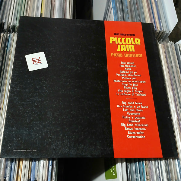 LP - PIERO UMILIANI - JAZZ DALL'ITALIA PICCOLA JAM (usato)