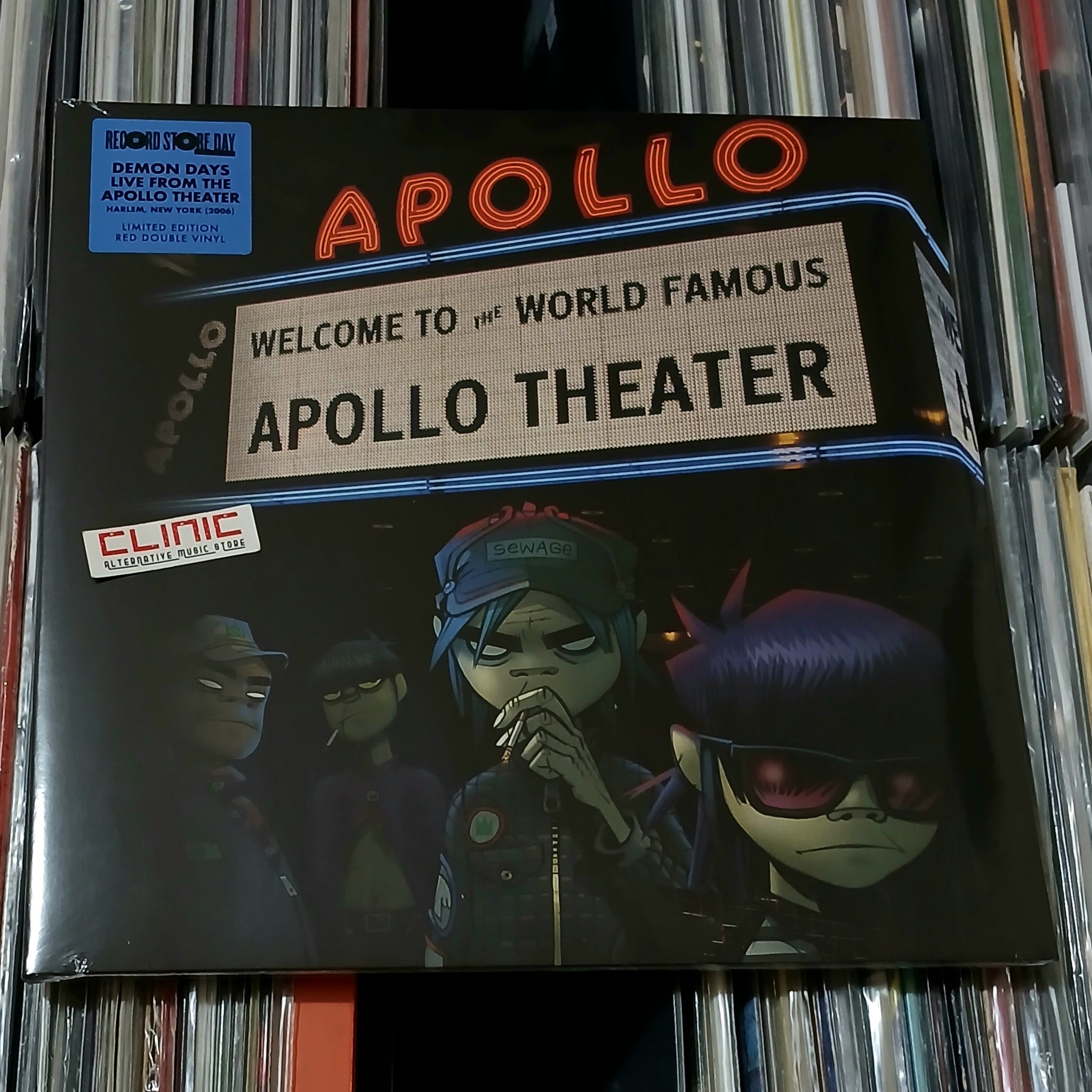LP - GORILLAZ - DEMON DAYS LIVE IN HARLEM - Record Store Day