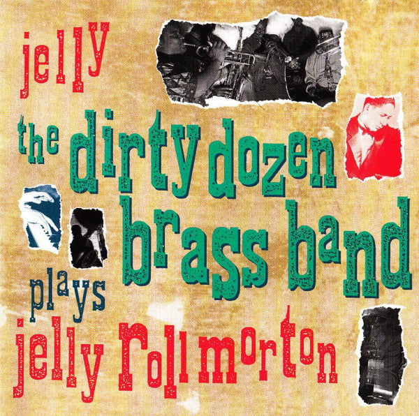 CD - THE DIRTY DOZEN BRASS BAND - PLAYS JELLY ROLL MORTON (usato)