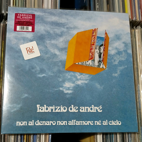 LP - FABRIZIO DE ANDRE' - NON AL DENARO NON ALL'AMORE NE' AL CIELO