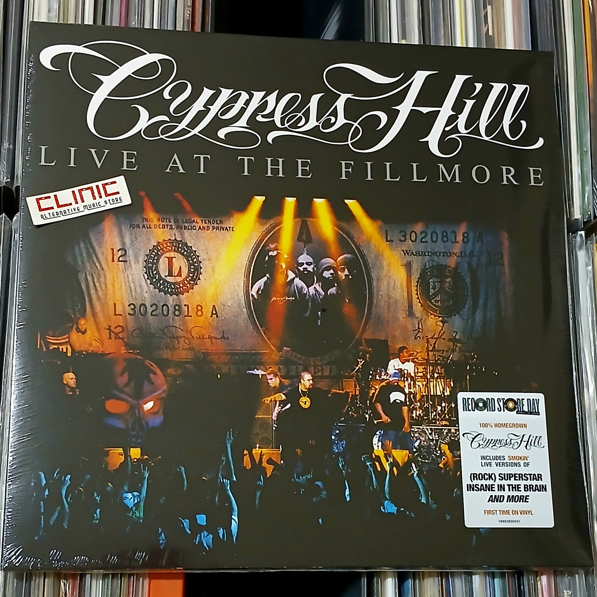 LP - CYPRESS HILL - LIVE AT THE FILLMORE - Record Store Day