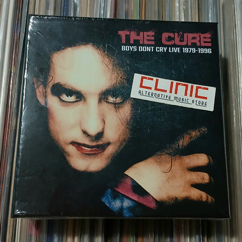 BOX CD - THE CURE - BOYS DON'T CRY LIVE 1979-1996