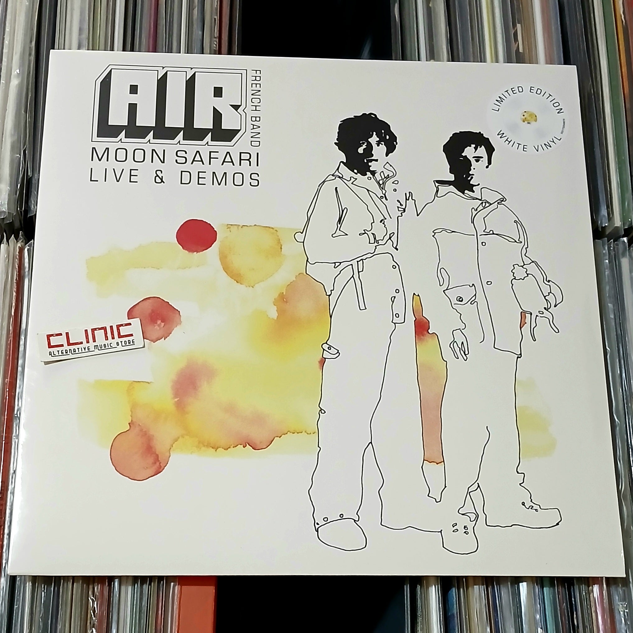 LP - AIR - MOON SAFARI (LIVE AND DEMOS) - Record Store Day