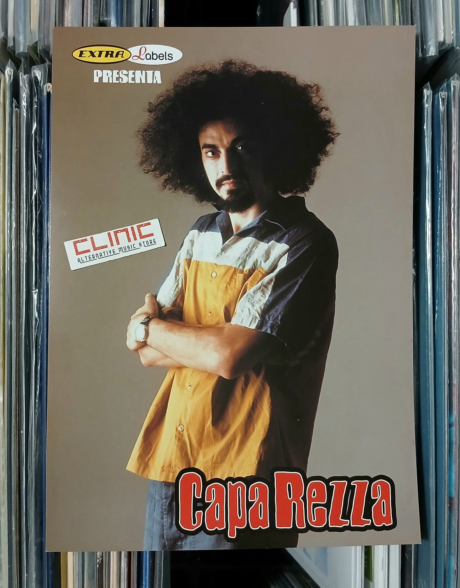 POSTER - CAPAREZZA - EXTRA LABELS PRESENTA CAPAREZZA