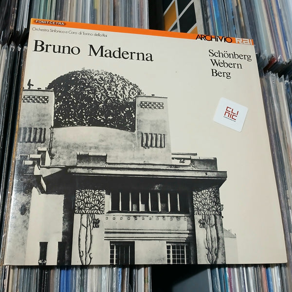 LP - BRUNO MADERNA - SCHONBERG, WEBERN, BERG (usato)