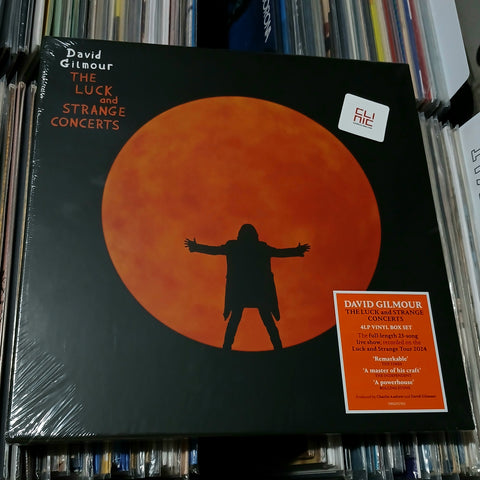 BOX LP - DAVID GILMOUR - THE LUCK AND STRANGE CONCERTS