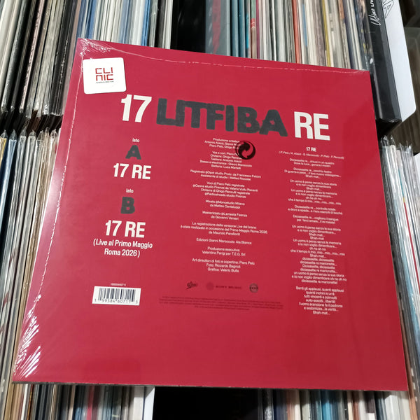 12" - LITFIBA - 17 RE (Limited Edition Live Primo Maggio)