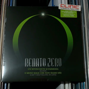 7" - RENATO ZERO - UN'AVVINCENTE SCOMMESSA / E MENO MALE CHE NON SIAMO DEI (Numbered Edition)