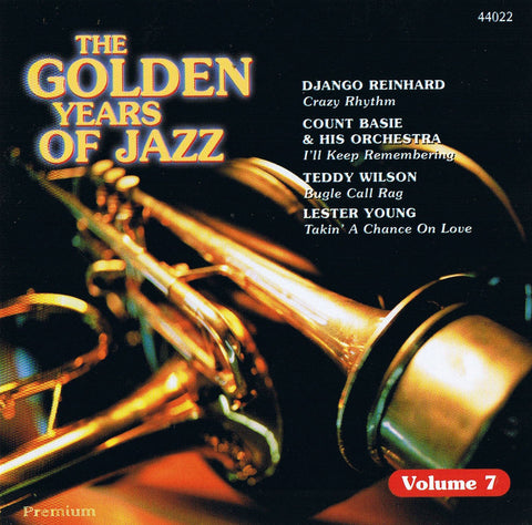 CD - VARIOUS ARTISTS - THE GOLDEN YEARS OF JAZZ VOL. 7