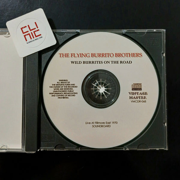 CD - THE FLYING BURRITO BROS - WILD BURRITOS ON THE ROAD - LIVE AT FILLMORE EAST NEW YORK 1970 (usato)