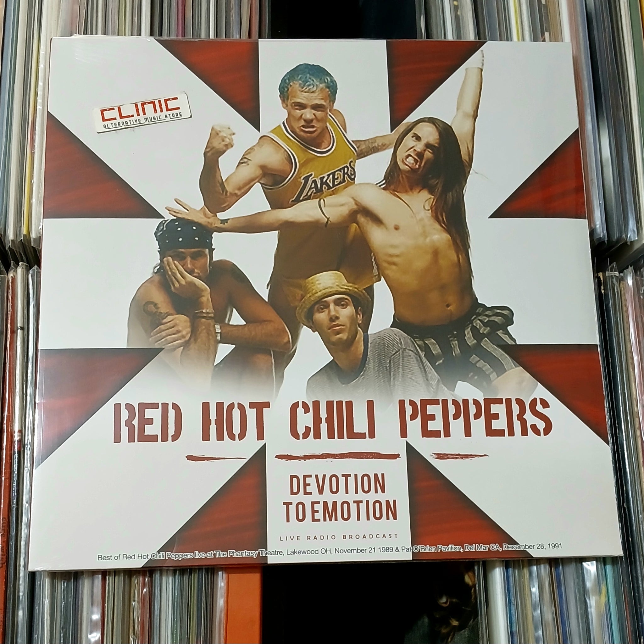 LP - RED HOT CHILI PEPPERS - DEVOTION TO EMOTION
