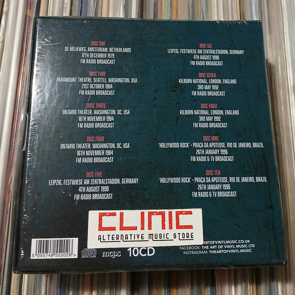 BOX CD - THE CURE - BOYS DON'T CRY LIVE 1979-1996