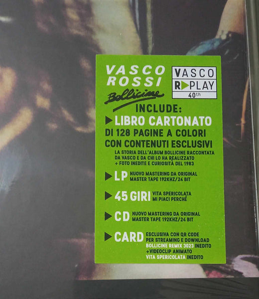 BOX - VASCO ROSSI - BOLLICINE 40 (Deluxe Edition)
