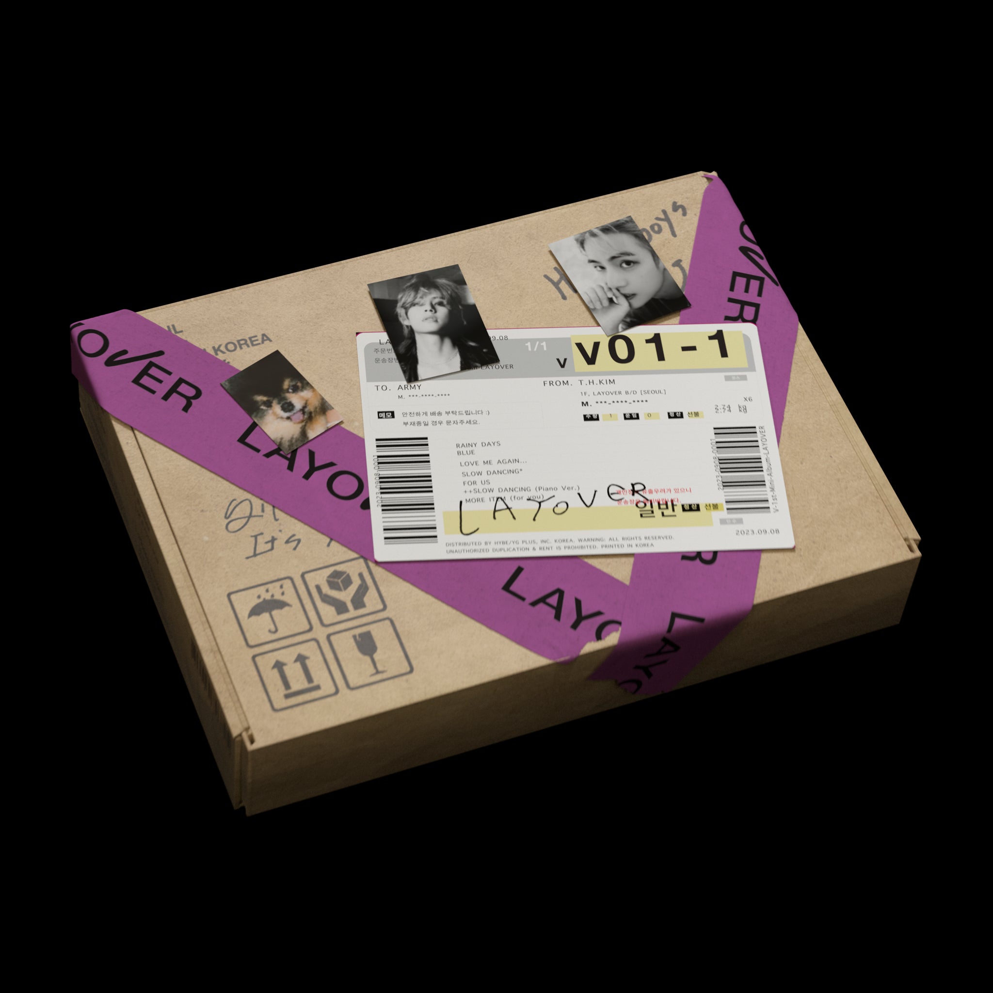CD - V (BTS) - LAYOVER (C VERSION)