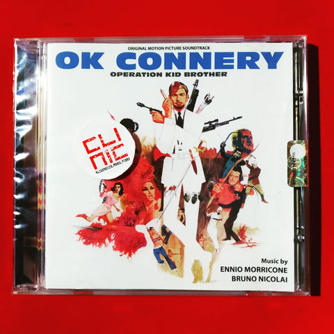CD - ENNIO MORRICONE / BRUNO NICOLAI - OK CONNERY - OPERATION KID BROTHER