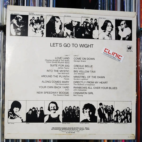 LP - VARIOUS ARTISTS - LET'S GO TO WIGHT (usato)
