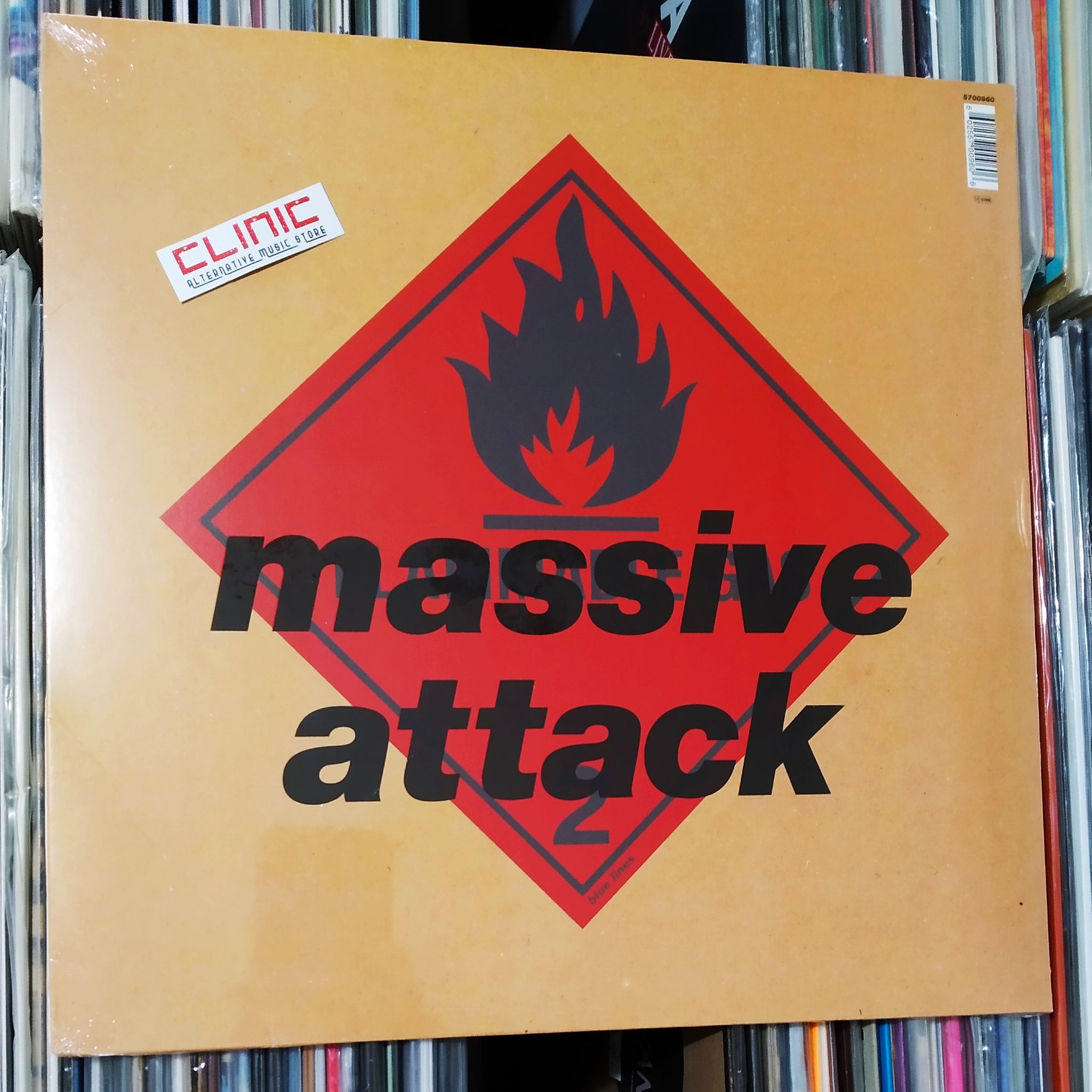 LP - MASSIVE ATTACK - BLUE LINES