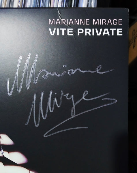 LP - MARIANNE MIRAGE - VITE PRIVATE - Exclusive Signed Edition
