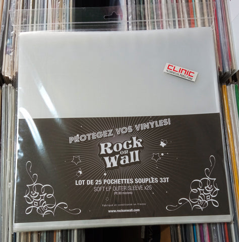 BUSTE DI PROTEZIONE PER VINILE 12" (25 PEZZI)