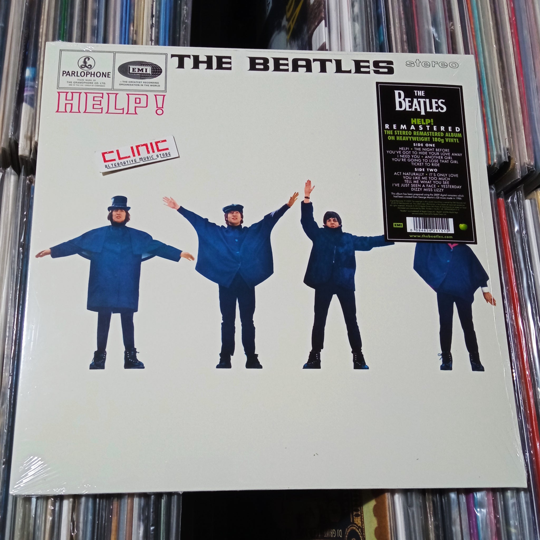LP - THE BEATLES - HELP!