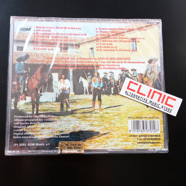CD - ENNIO MORRICONE - IL MERCENARIO