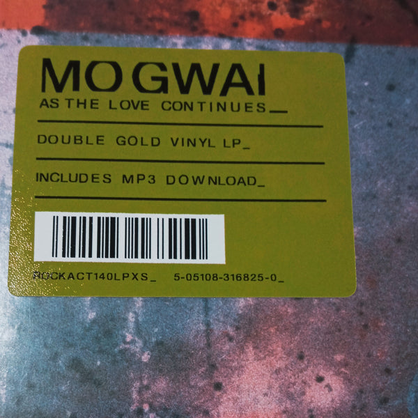 LP - MOGWAI - AS THE LOVE CONTINUES