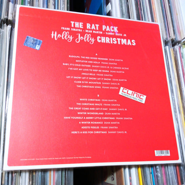 LP - THE RAT PACK - HOLLY JOLLY CHRISTMAS