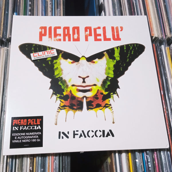 LP - PIERO PELÙ - IN FACCIA (Signed Edition)