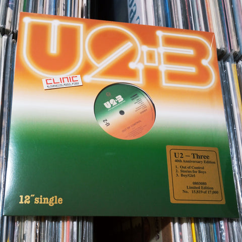 12" - U2 -THREE - Record Store Day