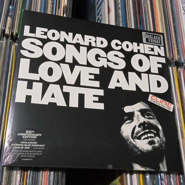 LP - LEONARD COHEN - SONGS OF LOVE AND HATE - Record Store Day