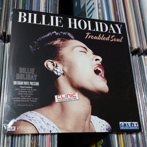 LP - BILLIE HOLIDAY - TROUBLED SOUL