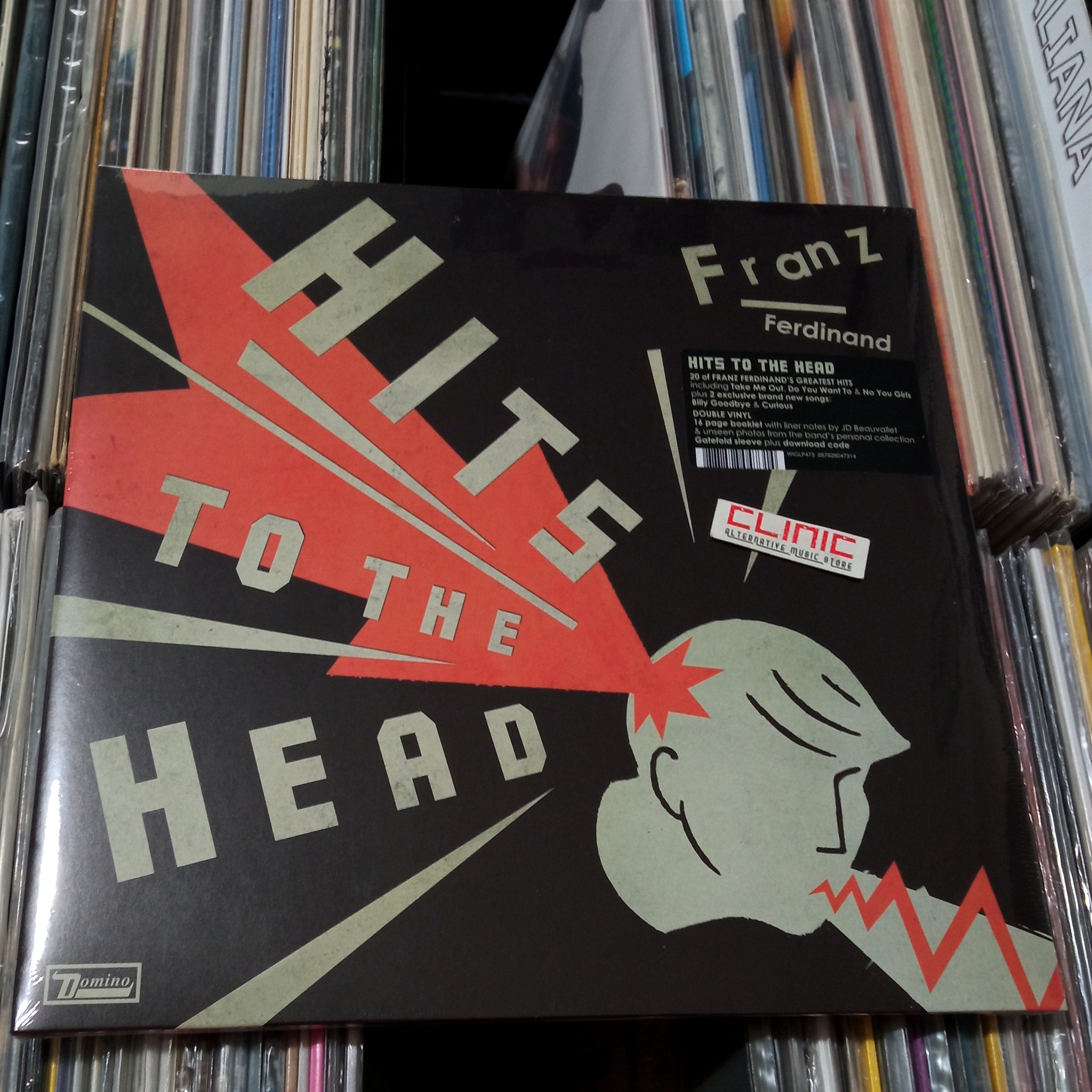 LP - FRANZ FERDINAND - HITS TO THE HEAD