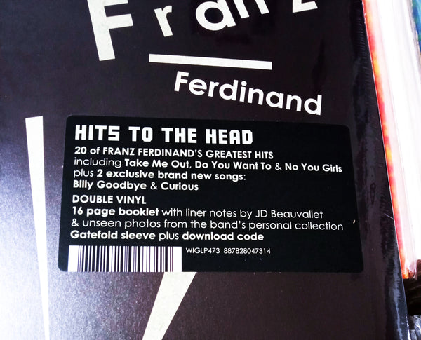 LP - FRANZ FERDINAND - HITS TO THE HEAD